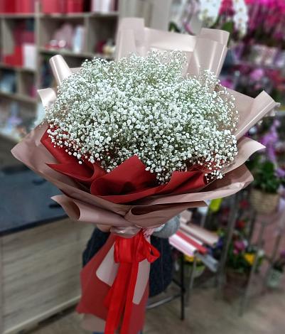 Букет цветов из: Гипсофила в Петино