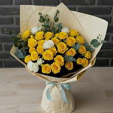 Букет цветов из:  Розы в Петино