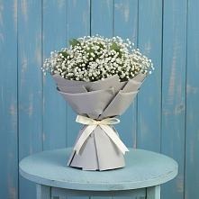 Букет цветов из:  Гипсофила в Петино