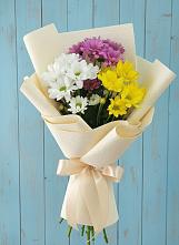 Букет цветов из:  Хризантемы в Петино