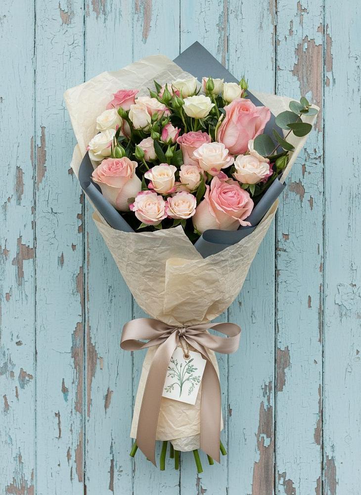 Букет цветов из: Розы в Петино