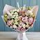 Букет цветов из: Альстромерии и Розы в Петино
