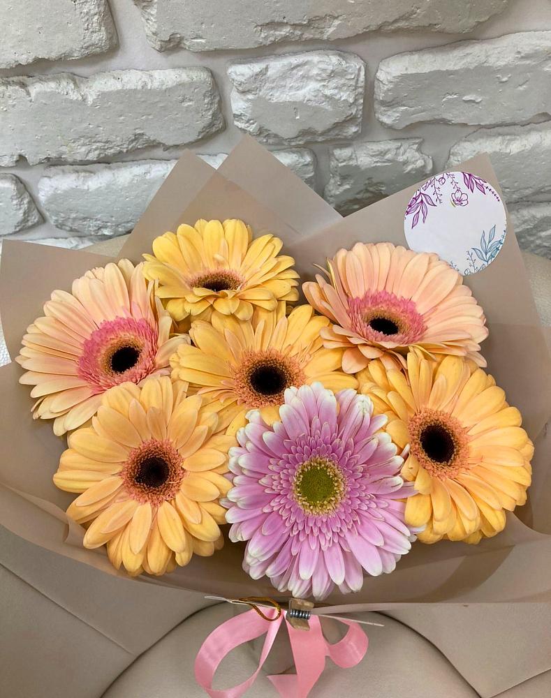 Букет цветов из: Герберы в Петино