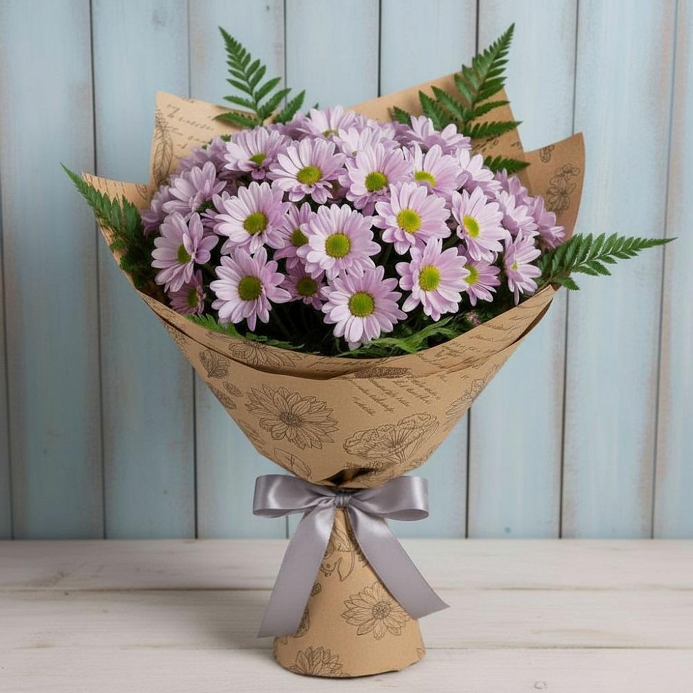 Букет цветов из: Хризантемы в Петино