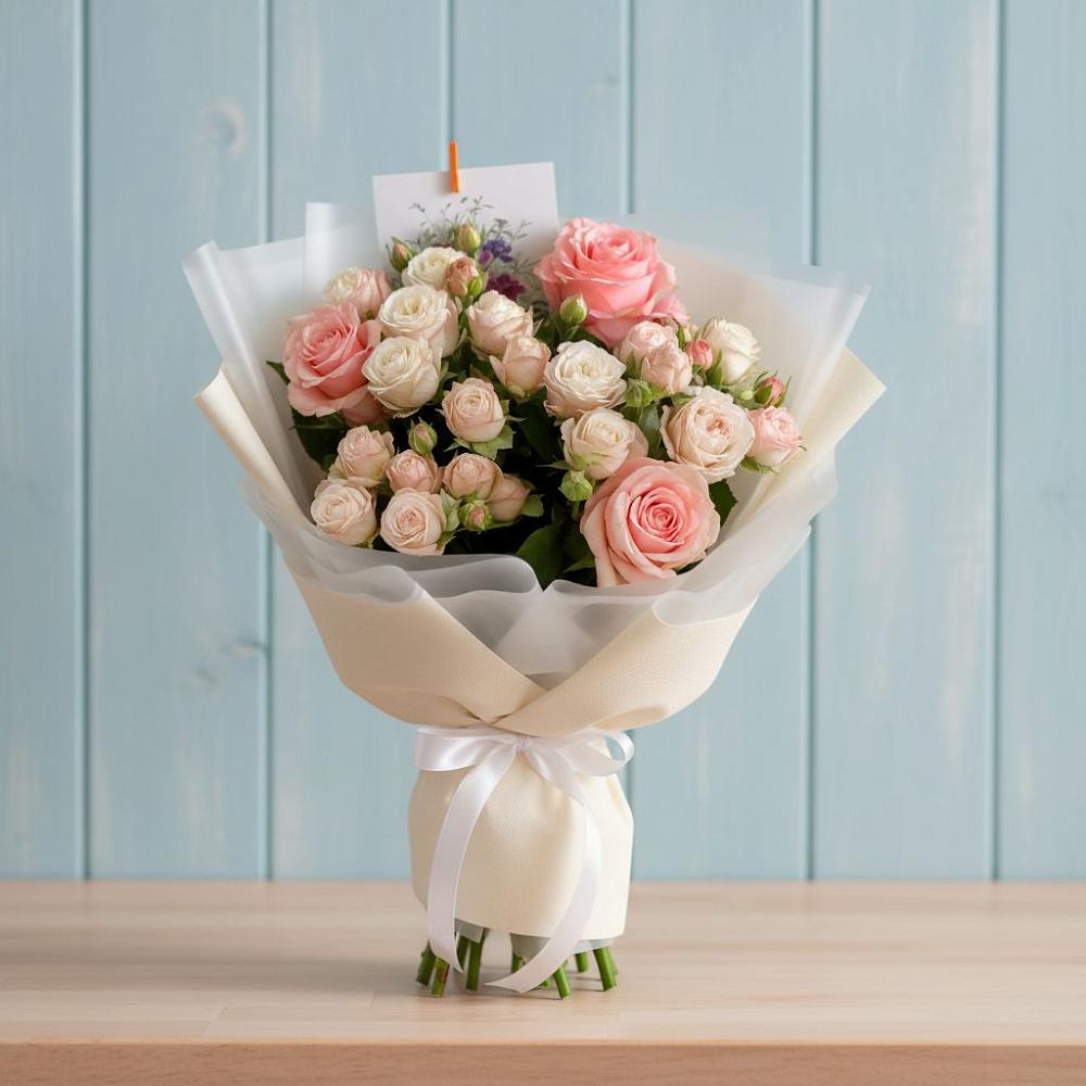 Букет цветов из: Розы в Петино