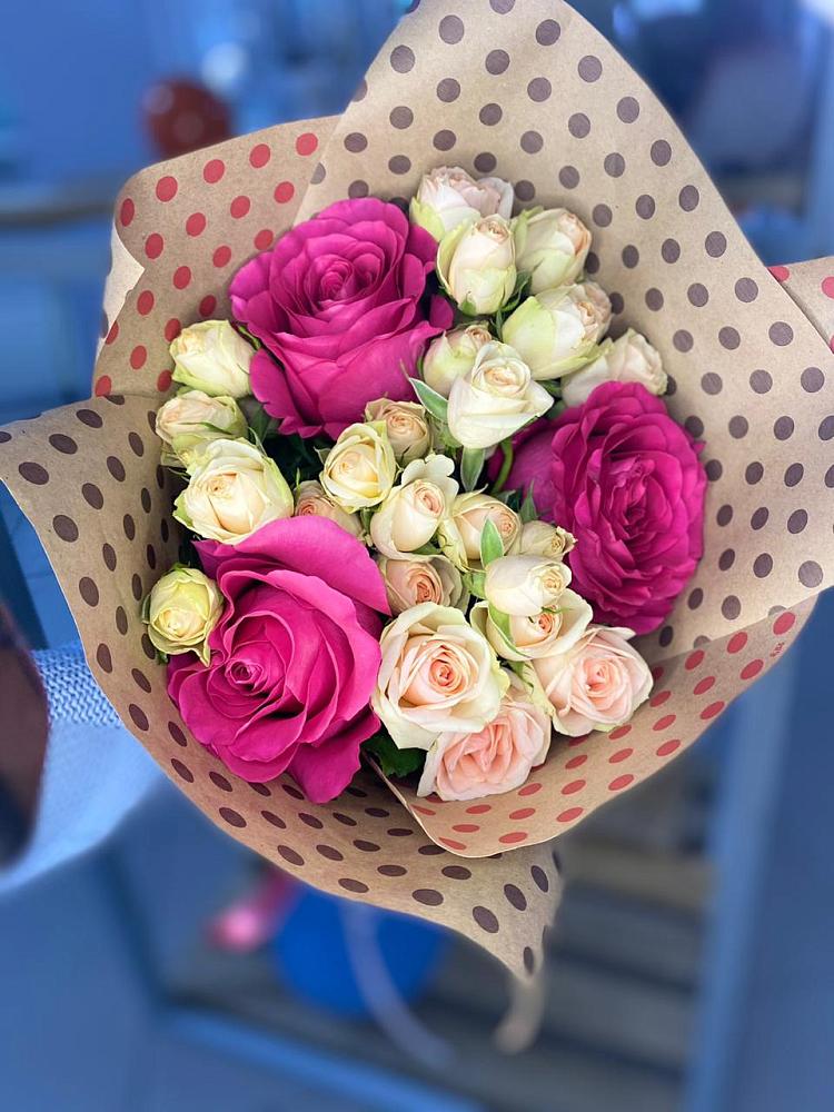 Букет цветов из: Розы в Петино