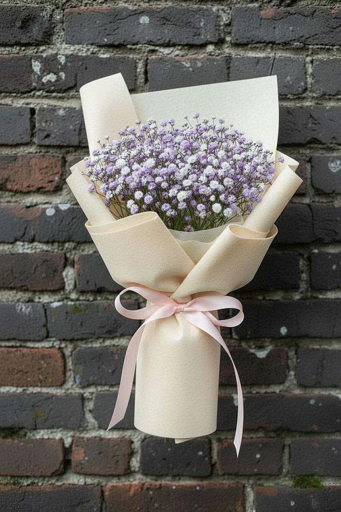 Букет цветов из: Гипсофила в Петино