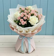 Букет цветов из:  Розы в Петино