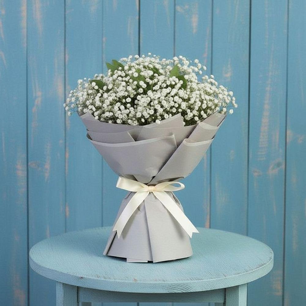 Букет цветов из: Гипсофила в Петино