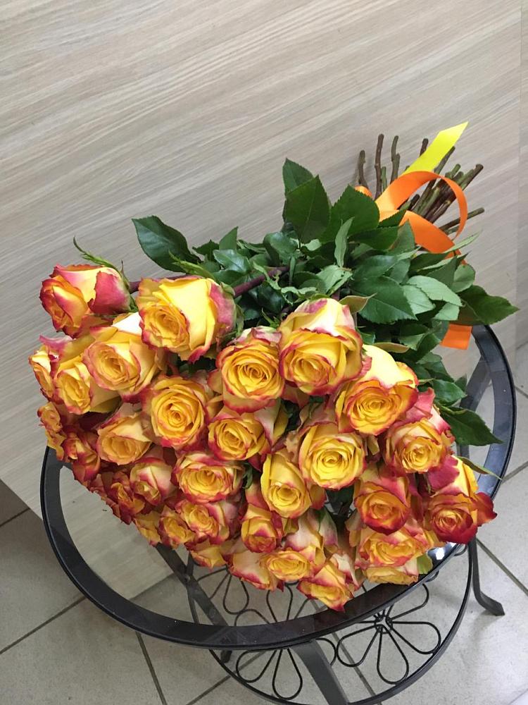 Букет Желтые розы в Петино