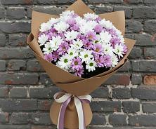 Букет цветов из:  Хризантемы в Петино