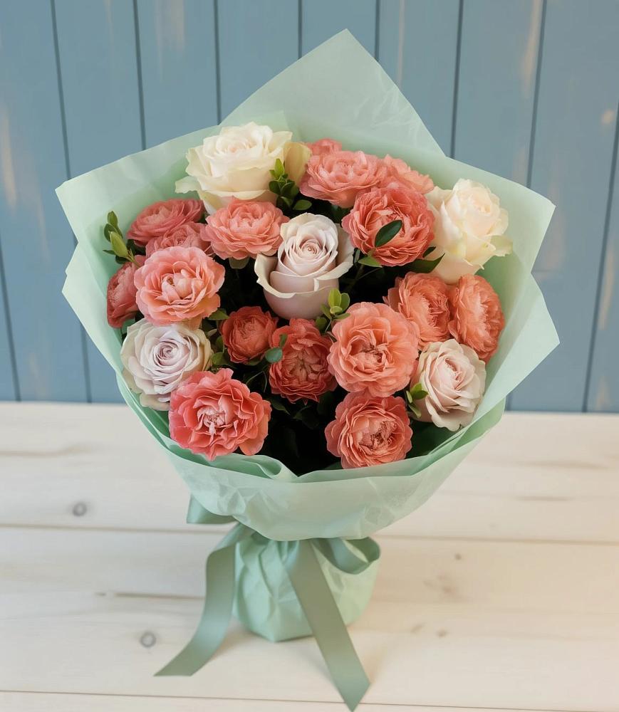 Букет цветов из: Розы в Петино