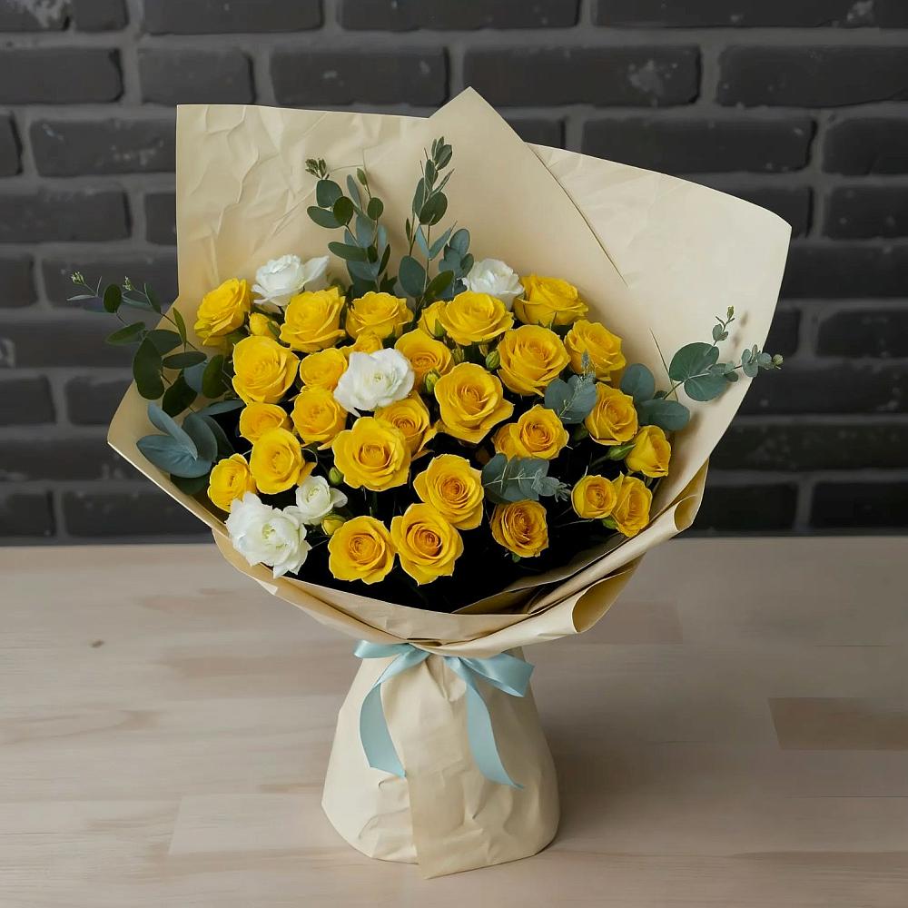 Букет цветов из: Розы в Петино