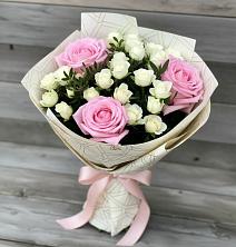 Букет цветов из:  Розы в Петино