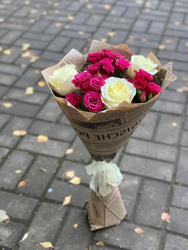 Букет цветов из: Розы в Петино