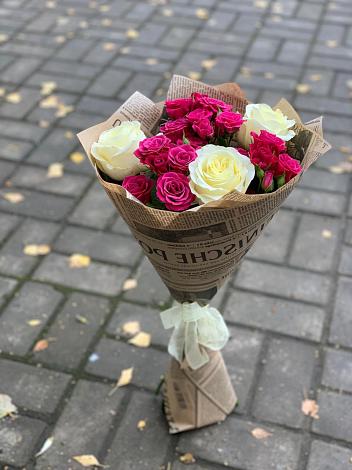 Букет цветов из: Розы в Петино