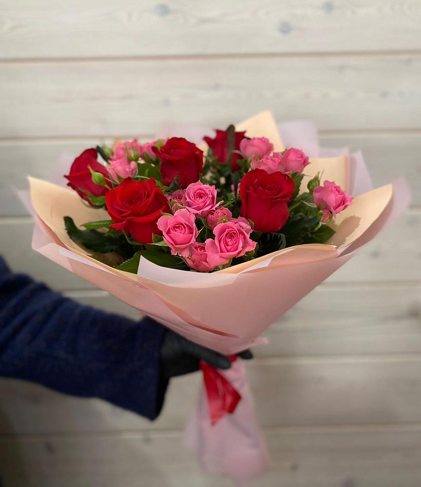 Букет цветов из: Розы в Петино