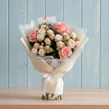 Букет цветов из:  Розы в Петино