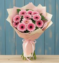 Букет цветов из:  Герберы в Петино