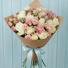 Букет цветов из:  Розы в Петино